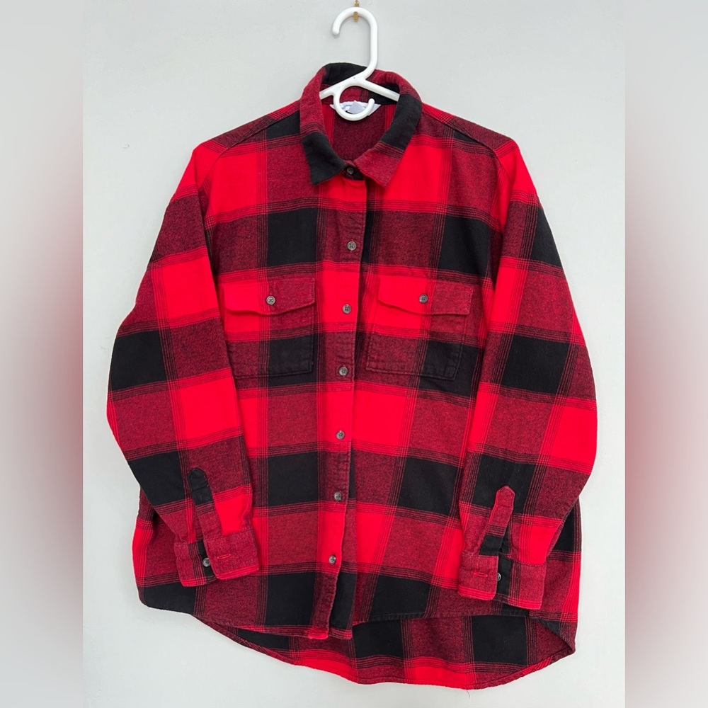 Women’s Old Navy Flannel Boyfriend Shirt XL